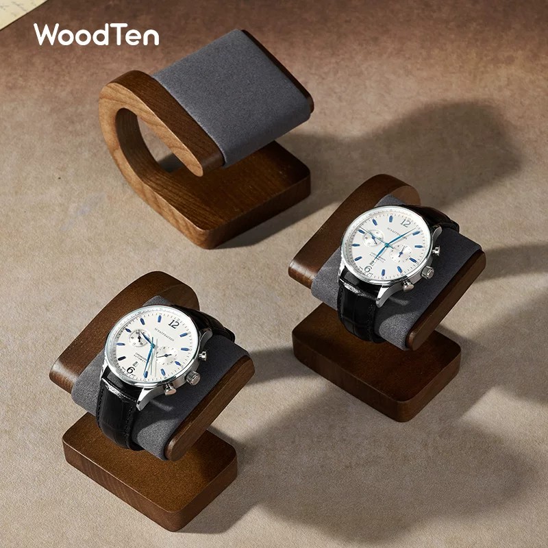 Jewelry And Watches Inc - 우드텐(WoodTen) 신제품 시계 진열대, 호두나무 소재의