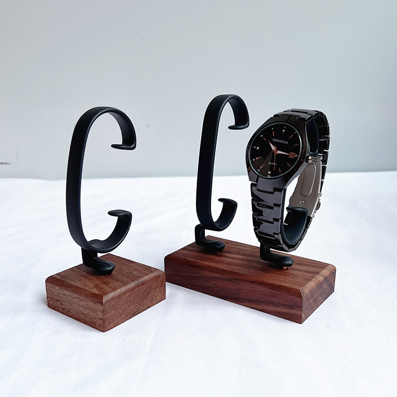 나무 C형 보석 진열대 원목 데스크탑 카운터 정리대 반 - Jewelry And Watches Inc 리뷰 및 가격